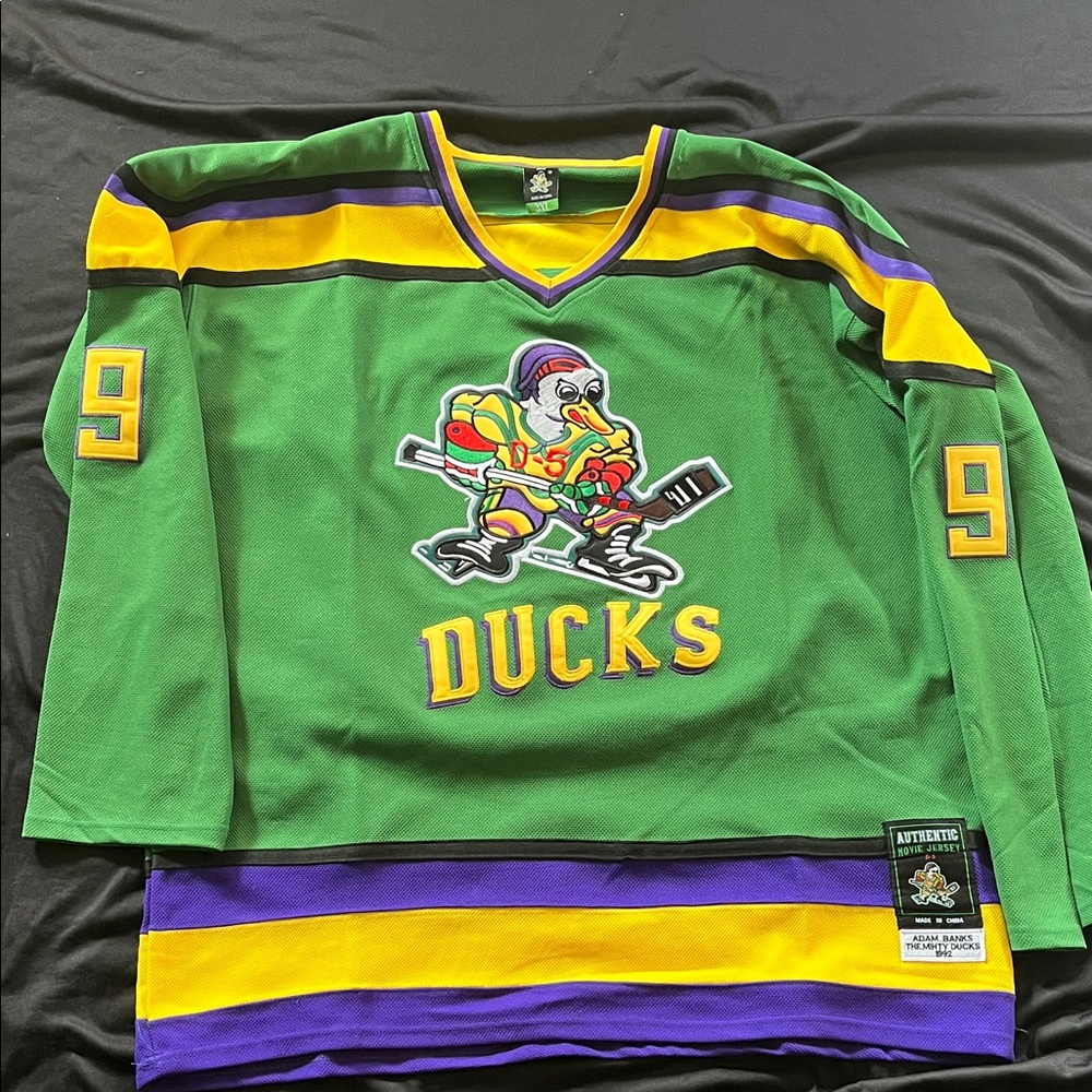 D&G Green and Yellow Hockey Jersey